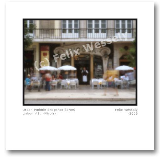 [BILD] Urban Pinhole Snapshot Series - Lisbon #1: 'Nicola' - (c) Felix Wessely